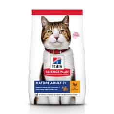 Hill's hrana za mačke Science Plan Feline Mature Adult 7+ Chicken, 10 kg