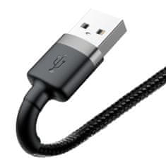 BASEUS Cafule kabel USB / Lightning QC3.0 2A 3m, črna/siva