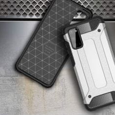 MG Hybrid Armor plastika ovitek za Samsung Galaxy S20, srebrna