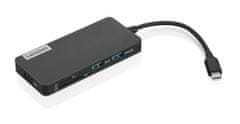 Lenovo USB-C hub, 7 vhodov (4X90V55523)