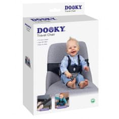 Dooky Prenosni tekstilni potovalni stol Black