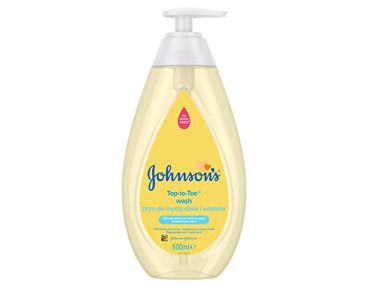  Johnson's Baby čistilni gel za telo in lase (Top-to-Toe Wash), 500 ml