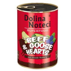 DOLINA NOTECI Superfood goveja in gosja srca 400 g