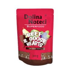 DOLINA NOTECI Superfood goveja in gosja srca 300 g