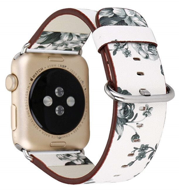  (Adorable Cats Wallpaper Pattern) Patterned Leather Wristband  Strap for Apple Watch Series 4/3/2/1 gen,Replacement for iWatch 38mm / 40mm  Bands : Cell Phones & Accessories