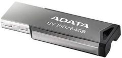 A-Data UV350 USB spominski ključ, 64 GB, srebrn