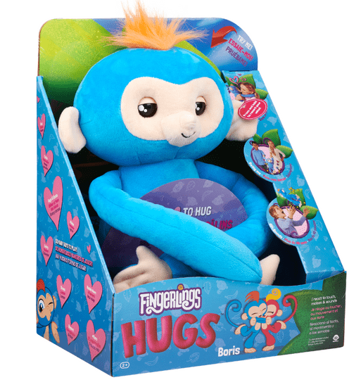 Fingerlings Hugs opica, modra 3531