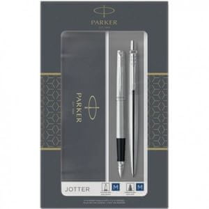  Parker Jotter Duo CT set, srebrn