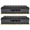 Viper 4 Blackout pomnilnik (RAM), 64 GB (2x32GB) DDR4, 3200 MHz, CL16, 1,35 V, DIMM (PVB464G320C6K)