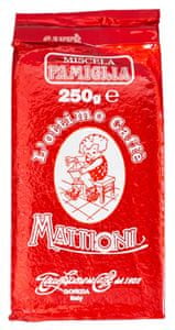 Mattioni kava, mleta, rdeča, 250 g