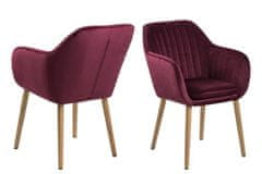 Fernity Bordo stol Emilia Velvet