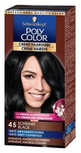  Schwarzkopf Poly Color kremna barva za lase, 45 Black</ 