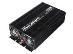 Napetostni pretvornik Carspa CAR3KU-24 24V/230V + USB 3000W, modificiran sinus