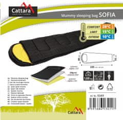 Cattara Spalna vreča SOFIA 230 x 80/55 cm mumija