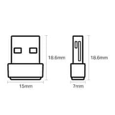 TP-Link Wi-Fi USB adapter Archer, velikost Nano, 433Mbps/5GHz + 150Mbps/2,4GHz, USB 2.0