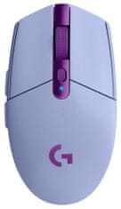 Logitech G305 gaming miška, Lightspeed brezžična, vijolična (910-006022)