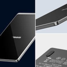 BASEUS Ultra-thin brezžični polnilnik Qi za USB kablom 1m, črna