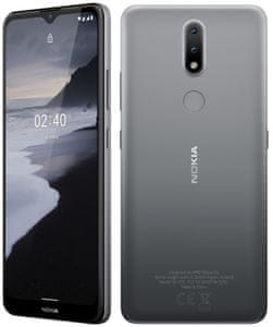 sodoben mobilni telefon na dotik smartphone nokia 2.4 bluetooth wifi nifc google asistent 4500 mah baterija lte network dual sim microsdxc kartica hd + display13 2 mpx zadnja kamera 5 mpx sprednja kamera zadnja bliskavica android 10 eleganten dizajn, navdihnjen s severom