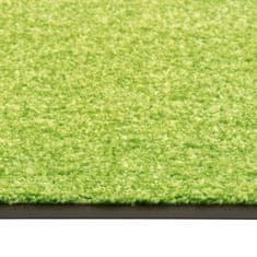 Vidaxl Pralni predpražnik zelen 40x60 cm