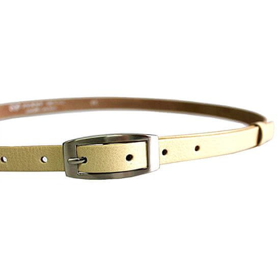 Penny Belts Ženski usnjen pas 15-2-02 beige