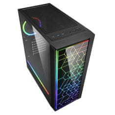 Sharkoon RGB LIT 100 ohišje, midi ATX