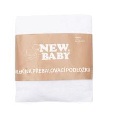 NEW BABY Prevleka za previjanje 50x70 bela