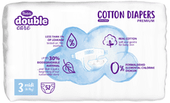 Violeta Cotton Midi plenice, vel. 3, 52/1 + Water Care robčki, vlažilni