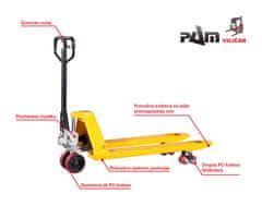 HELI Ročni paletni viličar CBD20 PREMIUM - Nosilnost 2000 kg, dolžina vilic 2000 mm