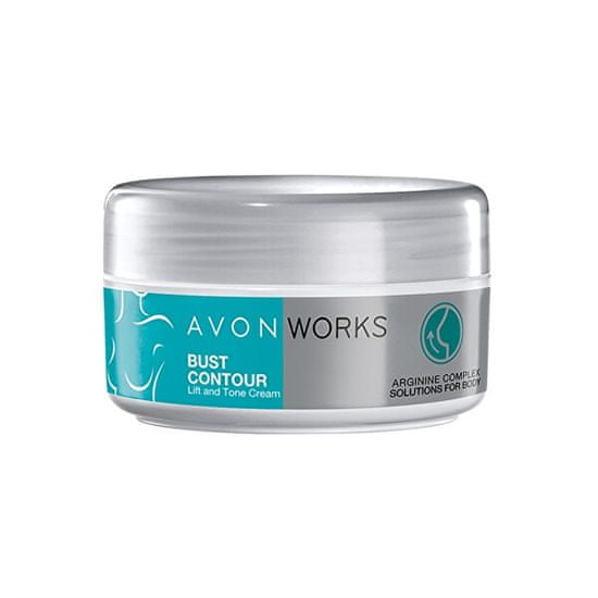 Avon Zpevňující dvigovanje prsi smetana arginin Avon Works (Bust Contour) 150 ml