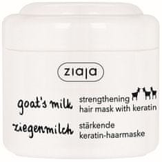Ziaja Maska za suhe in matirane lase s keratinskim Goat`s Milk 200 ml