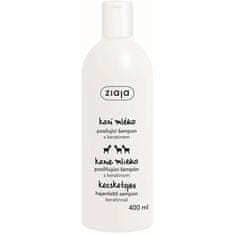 Ziaja Šampon za suhe in matirane lase s keratinskim Goat`s Milk 400 ml