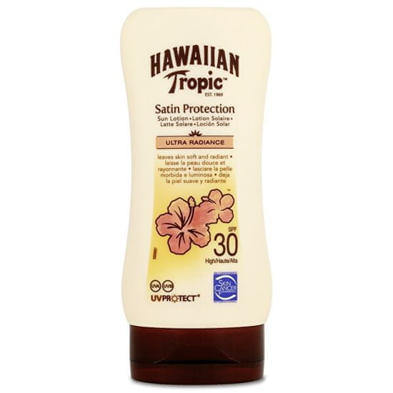 Hawaiian Tropic Losjon za sončenje SPF 30 Satin Protection (Sun Lotion) losjon za sončenje (Sun Lotion) 180 ml