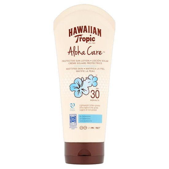 Hawaiian Tropic SPF 30 Aloha Care ( Protective Sun Lotion Mattifies Skin) sončenje ( Protective Sun Lotion Mattifies