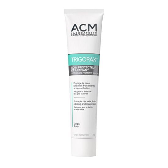 ACM Pomirjujoča in zaščitna nega na področjih trenja kože Trigopax (Soothing and Protective Skincare) po