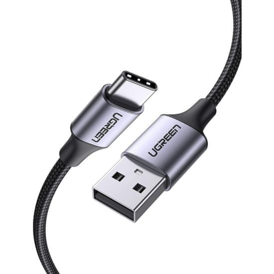 Ugreen USB-A na USB-C kabel, 1.5 m, črn