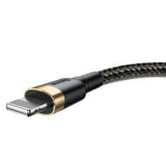 BASEUS Cafule kabel USB / Lightning QC3.0 2A 3m, črna/zlato