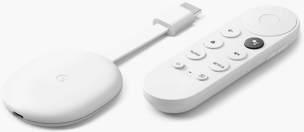 multimedijski predvajalnik google chromecast 4 google tv bluetooth wifi hdmi usbc hdr visok dinamični razpon glasovni nadzor google pomočnik daljinski upravljalnik