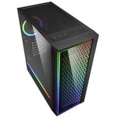 Sharkoon RGB LIT 200 ohišje, midi ATX