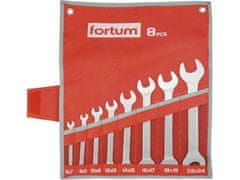 Fortum Garnitura ključev Fortum (4730104) ploščati ključi, komplet 8 ključev, 6-24mm, 61CrV5