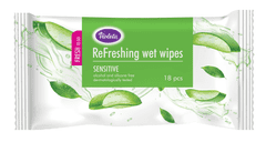 Violeta Fresh Gel robčki Deo Sensitive, vlažilni, 18/1