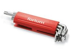 Fortum TORX L-ključi Fortum (4710300) TORX L-ključi, 9 kosov, T 10-15-20-25-27-30-40-45-50, S2