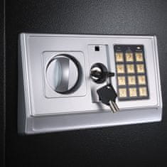 tectake Sef, elektronski + ključ, model 4, velik