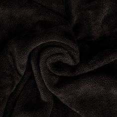 tectake 2 odeji z rokavi 180 x 150 cm, Črna