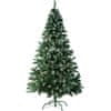 Umetno božično drevesce s kovinskim stojalom 180 cm, 705 konic in borovih storžev, zelena