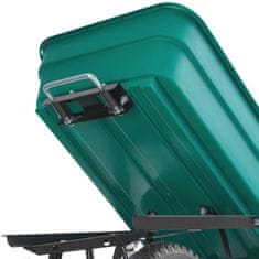 tectake Ročni voziček Cubbi z zračnimi pnevmatikami, nosilnost 120 kg