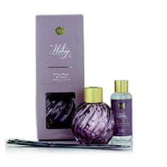 Ashleigh & Burwood Darilni set stekleni difuzor MAUVE s polnilom VELVET PLUM & CASSIS 150 ml