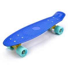 MTR Pennyboard deska 56 cm AL truck, modro-turkizna S-101