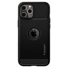 Spigen Rugged Armor ovitek za iPhone 12/12 Pro, črn