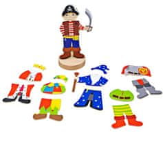 Bigjigs Toys Magnetno oblačenje Puzzle Mistični znaki