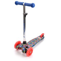 MTR Trikolesni skiro MINI SCOOTER s svetlečimi kolesi, DINOSAUR H-059-DI